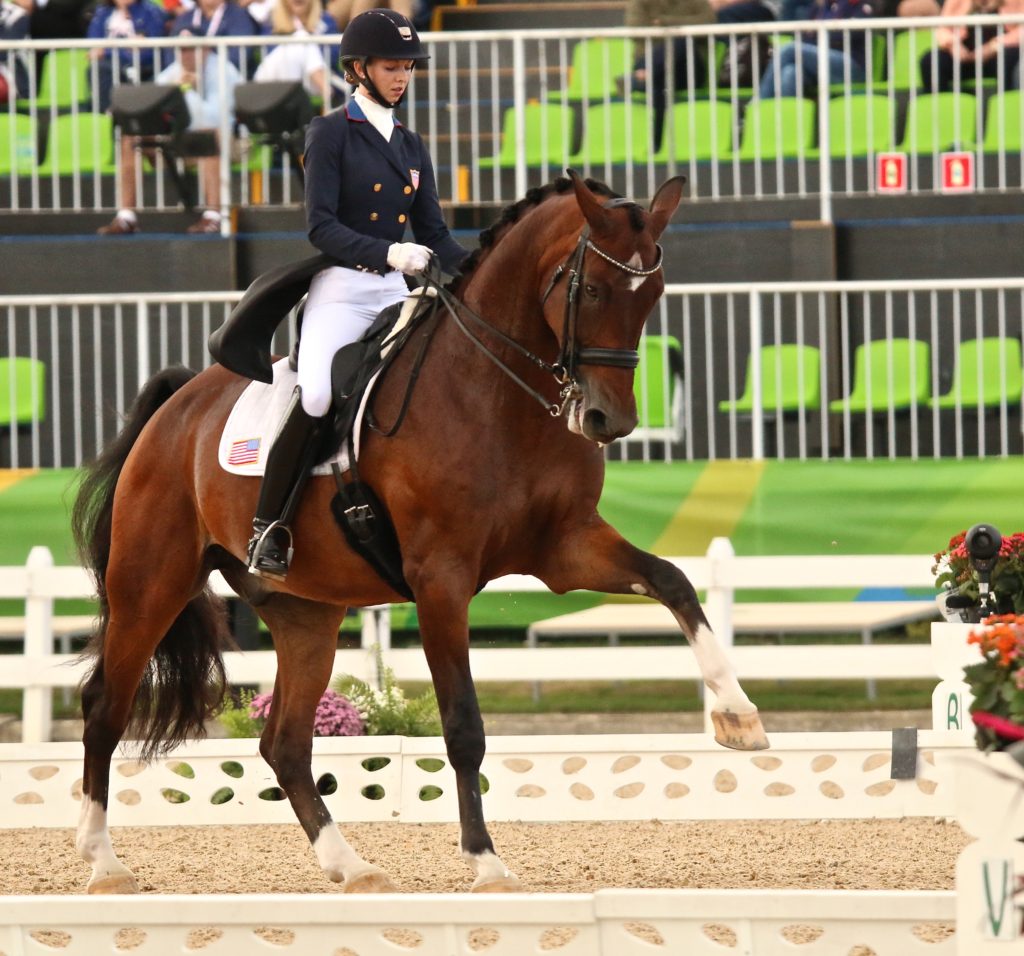 Laura Graves and Verdades pulled out a stunner, for a personal best and to secure the team bronze (Image: Jane Thompson)