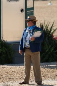 New Zealander Helen Christie doing a great job of stewarding at Rio