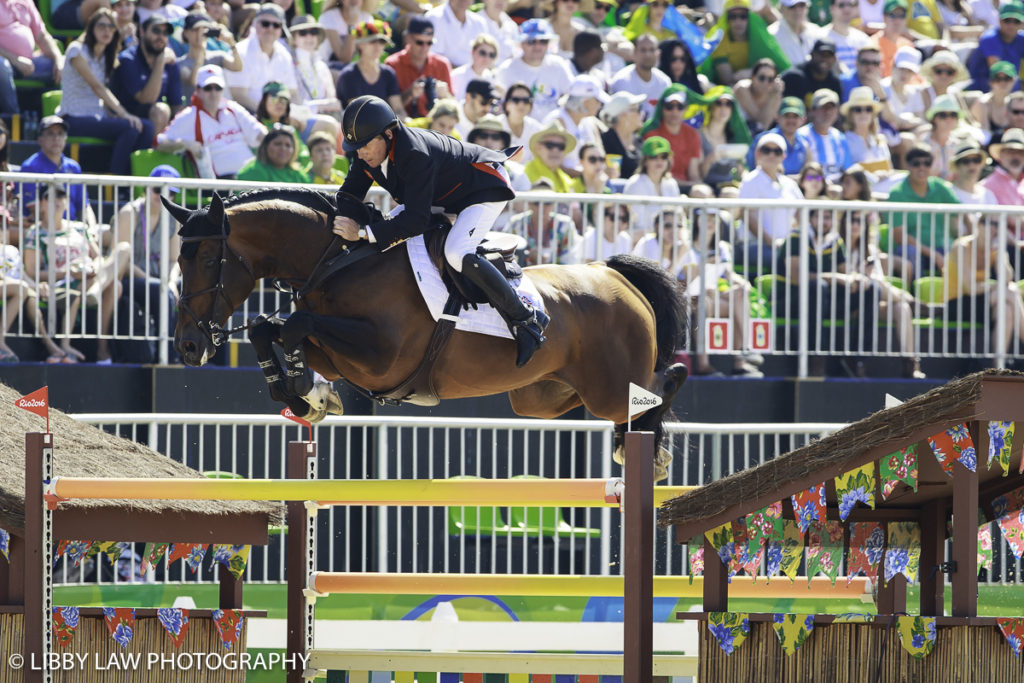 GBR-Nick Skelton rides Big Star in the Individual 3rd Qualifier for Equestrian Jumping. Rio 2016 Olympic Games, Centro Olímpico de Hipismo, Rio de Janeiro, Brazil. Wednesday 17 August. Copyright photo: Libby Law Photographyh