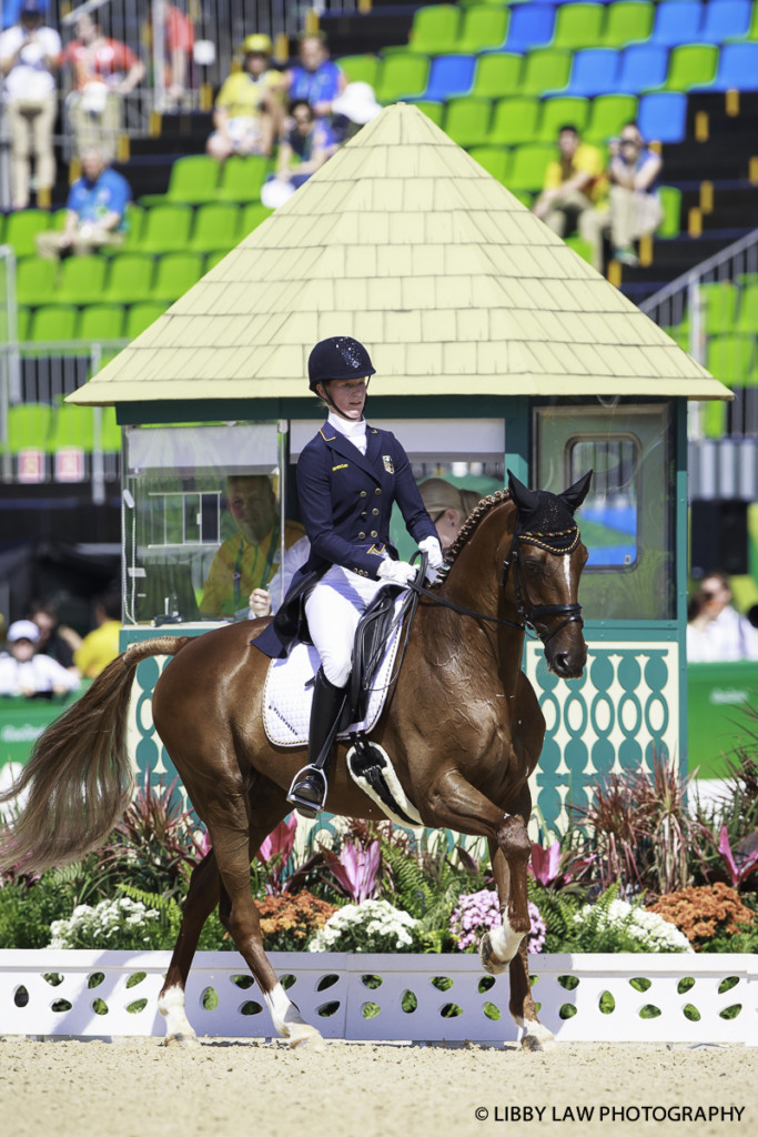 Sandra Auffarth from Germany on Opgun Louvo (Image: Libby Law)