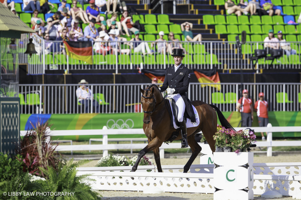 Sir Mark Todd and Leonidas II (Image: Libby Law) 