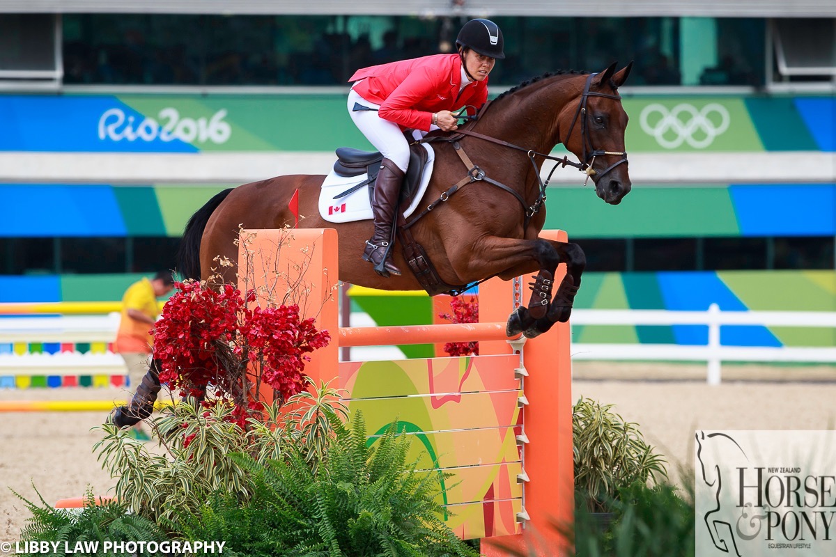 during the Team Jumping Final for the Equestrian Eventing. Rio 2016 Olympic Games, Centro Olímpico de Hipismo, Rio de Janeiro, Brazil. Tuesday 9 August. Copyright photo: Libby Law Photography