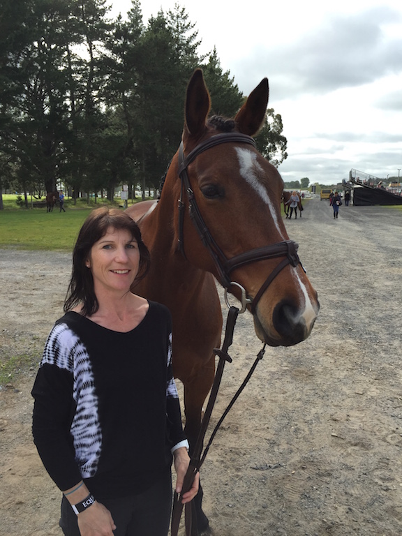 Andrea Kewish and her lovely mare, Spring Fling 