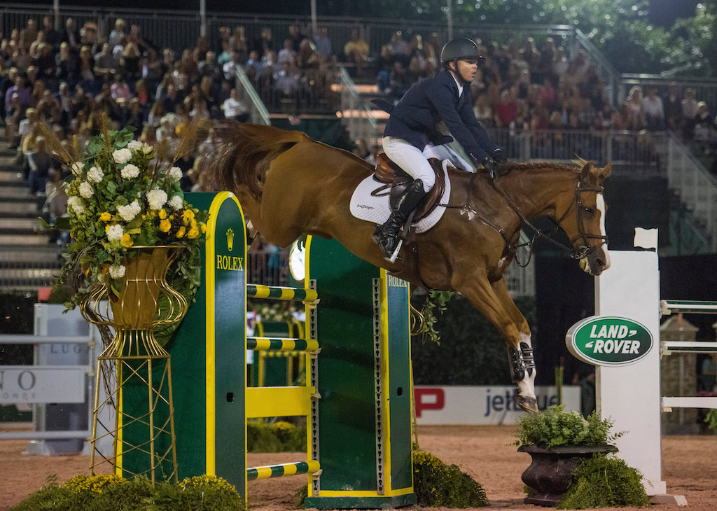 Kent Farrington riding Creedance (Image: ©Rolex/Cara Grimshaw)