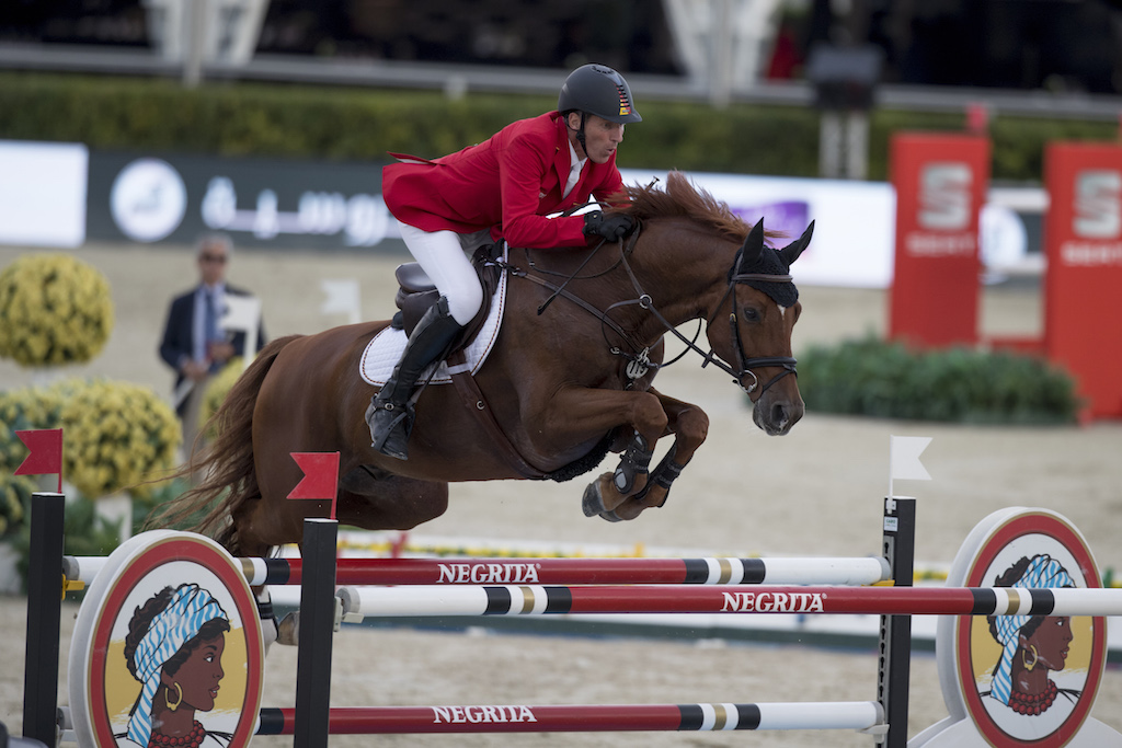 Ludger Beerbaum from Germany on Casello (Image: Hippo Foto - Dirk Caremans)