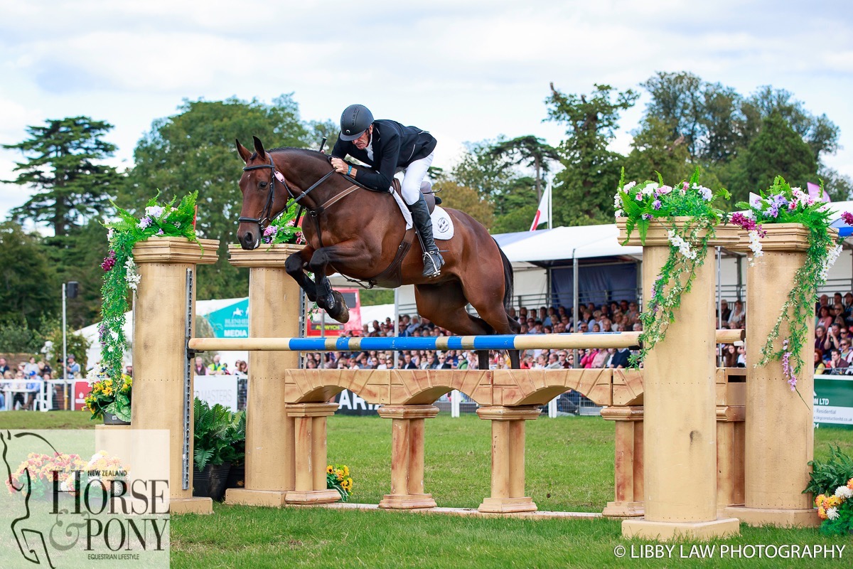 Sir Mark Todd on OBOS Colombus during the CCI3* show jumping at the 2016 Blenheim Palace International Horse Trial (Image: Libby Law) 