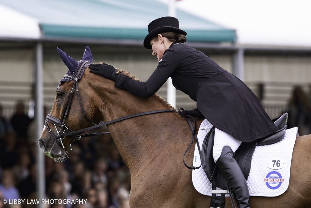 NZL-Caroline Powell rides Onwards and Upwards during the CCI4* Second Day of Dressage at the 2016 Land Rover Burghley Horse Trials (Interim-4TH). Friday 2 September. Copyright Photo: Libby Law Photography