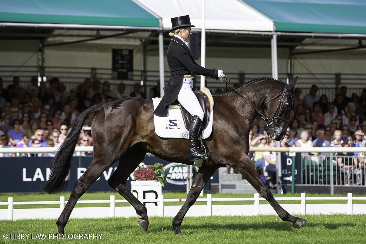 Jonelle Price and Classic Moet had a great performance to go into 6th place (Image: Libby Law) 