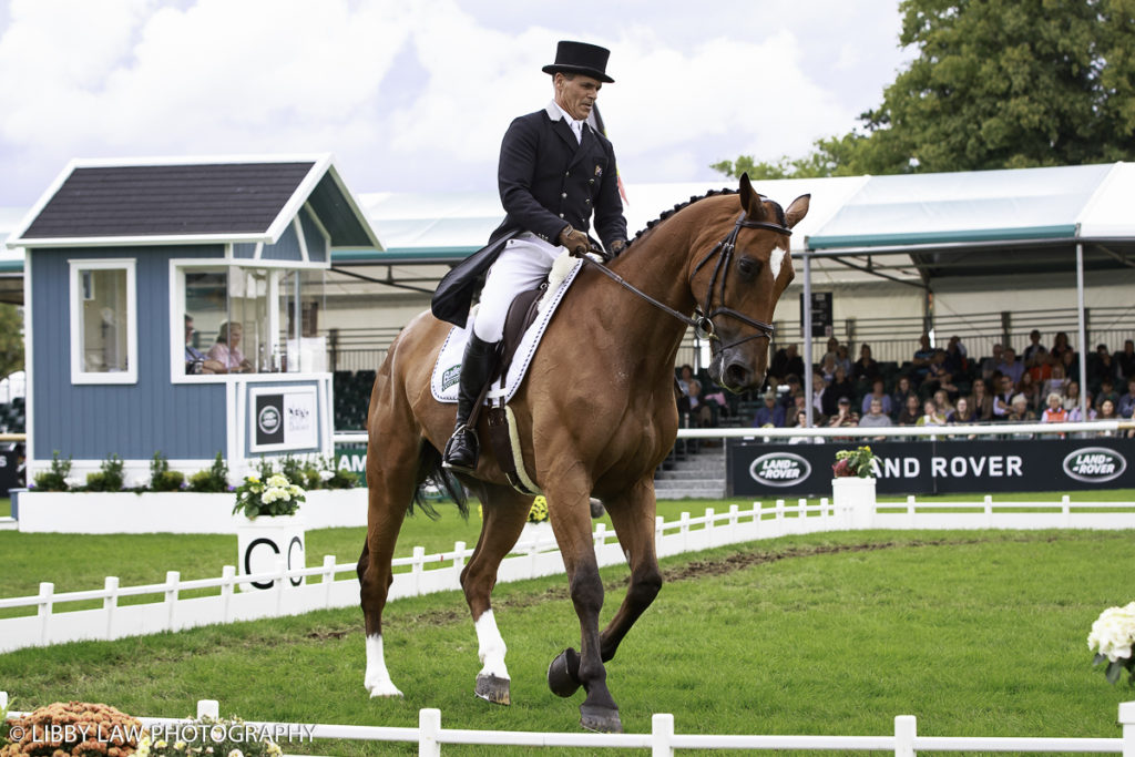 NZL-Blyth Tait rides Bear Necessity during the CCI4* Second Day of Dressage at the 2016 Land Rover Burghley Horse Trials (Interim-9TH). Friday 2 September. Copyright Photo: Libby Law Photography