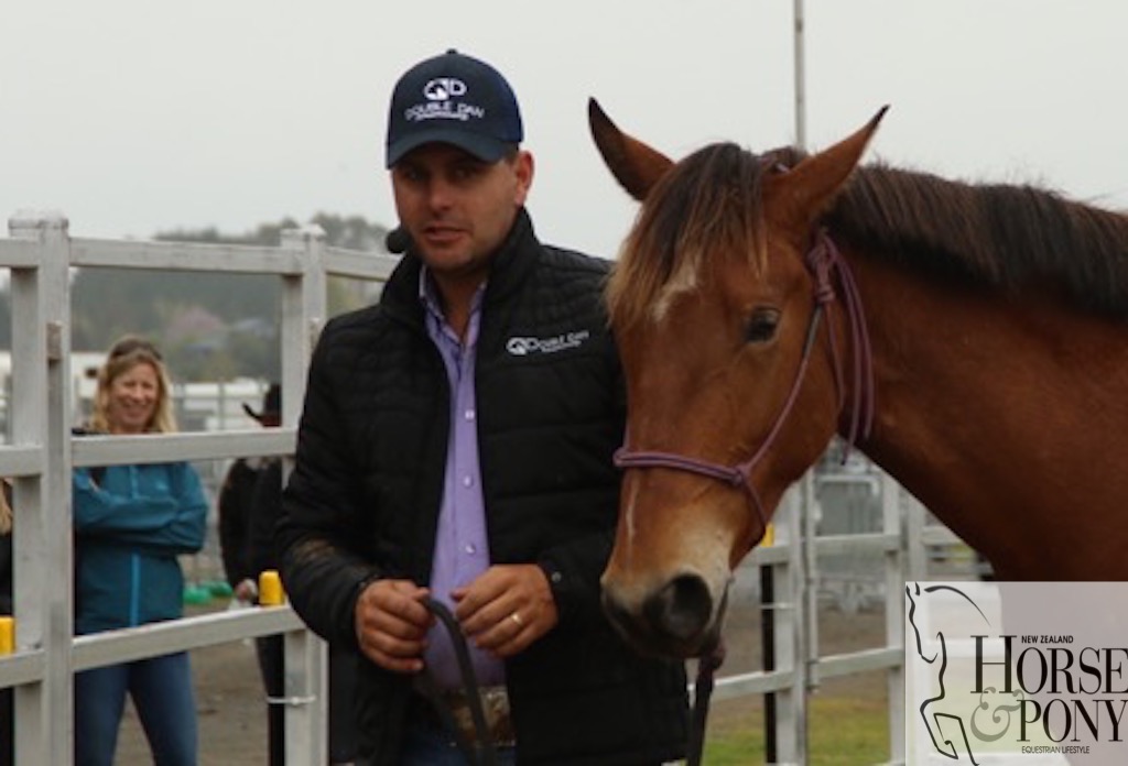 Dan Steers had some great advice for the boys interested in equestrian activities.