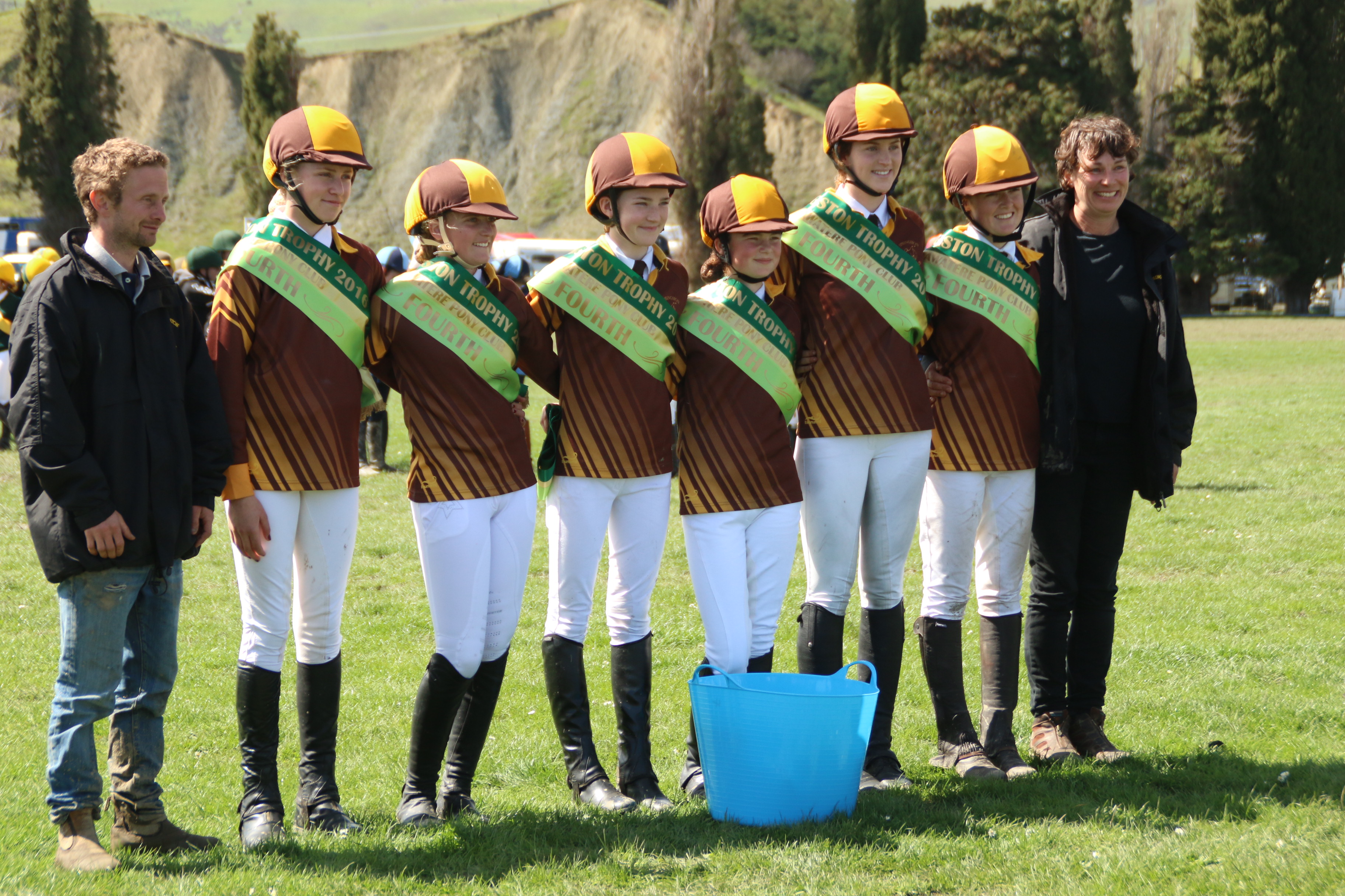 The Springston team were fourth, and also won the Horsemastership award