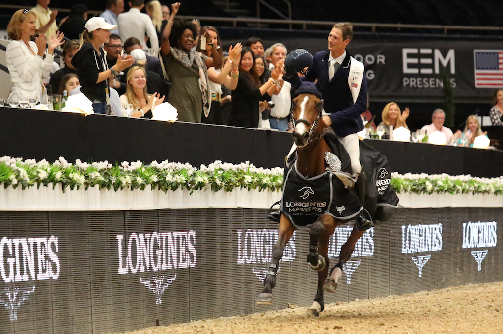 LOS ANGELES, CA- SEPTEMBER 24: at the Longines Masters of Los Angeles at the Long Beach Convention Center on October 1st, 2016 in Long Beach, California. (Photo by Bernstein Associates/Getty Images)