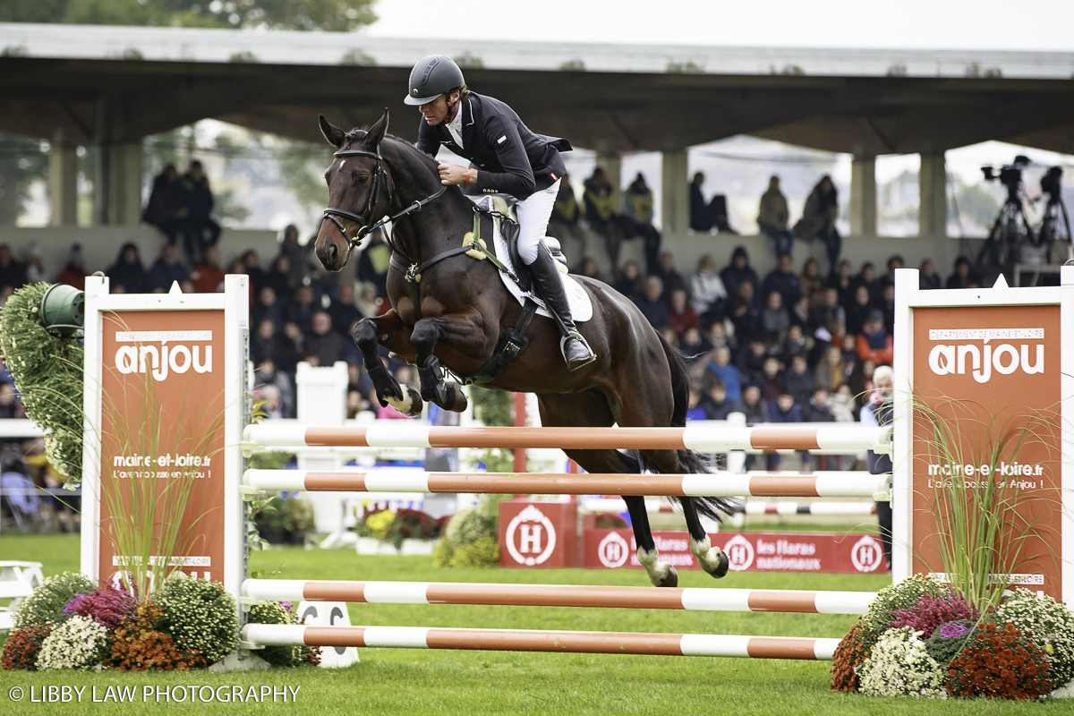 Dan Jocelyn and Fjury - great jumping all weekend (Image: Libby Law Photography)