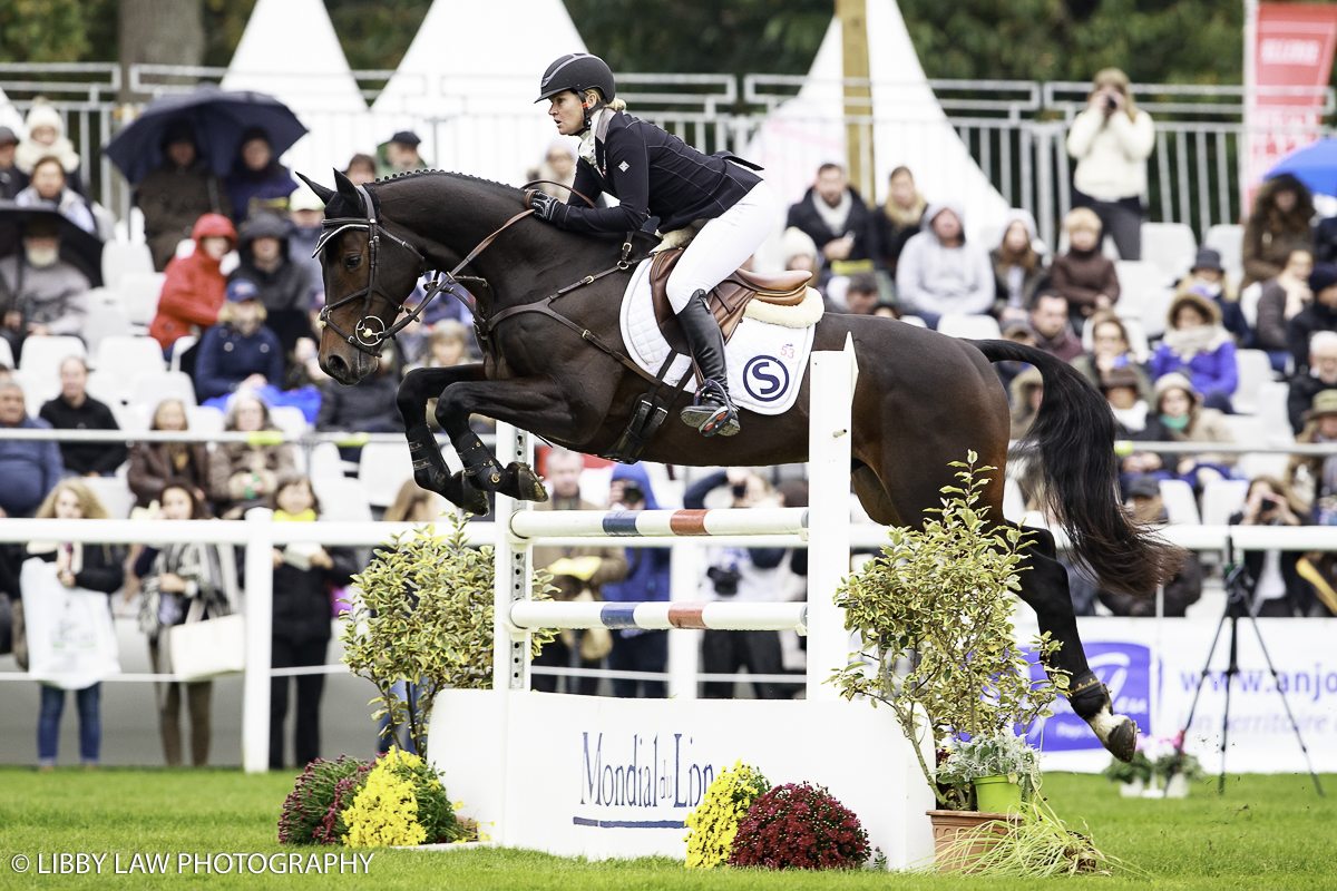 Jonelle Price and Cooley Showtime rose to third place in the CCI2*7YO class at 2016 Mondial du Lion FEI World Breeding Eventing Championships for Young Horses. (Image: Libby Law Photography)