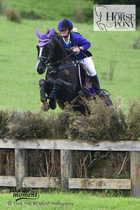 Ashleigh Butler & Double Flashback won the NZPCA 105