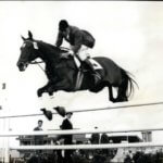Jan. 10, 2012 – Halla is the best jumper. was again proved by Hans Gunther Winkler at the Aachen-Parcour on July 14, 1957, when he won the Great Price of Aachen with the mare. OPS: Hans Gunther Winkler and Halla . Keystone Picture of July 15, 1957